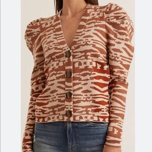 Ulla Johnson Rea Cardigan in Rose Quartz